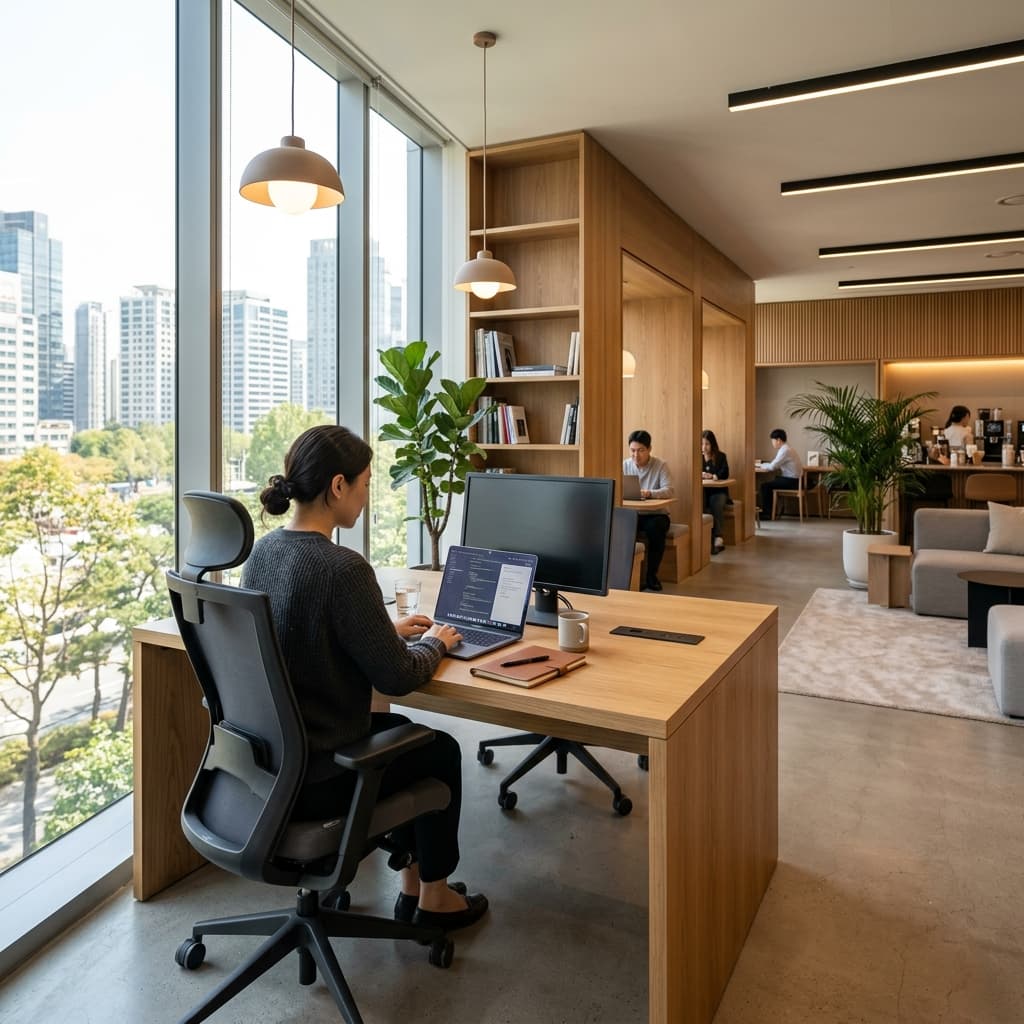헬로우워크 천안불당점 인테리어